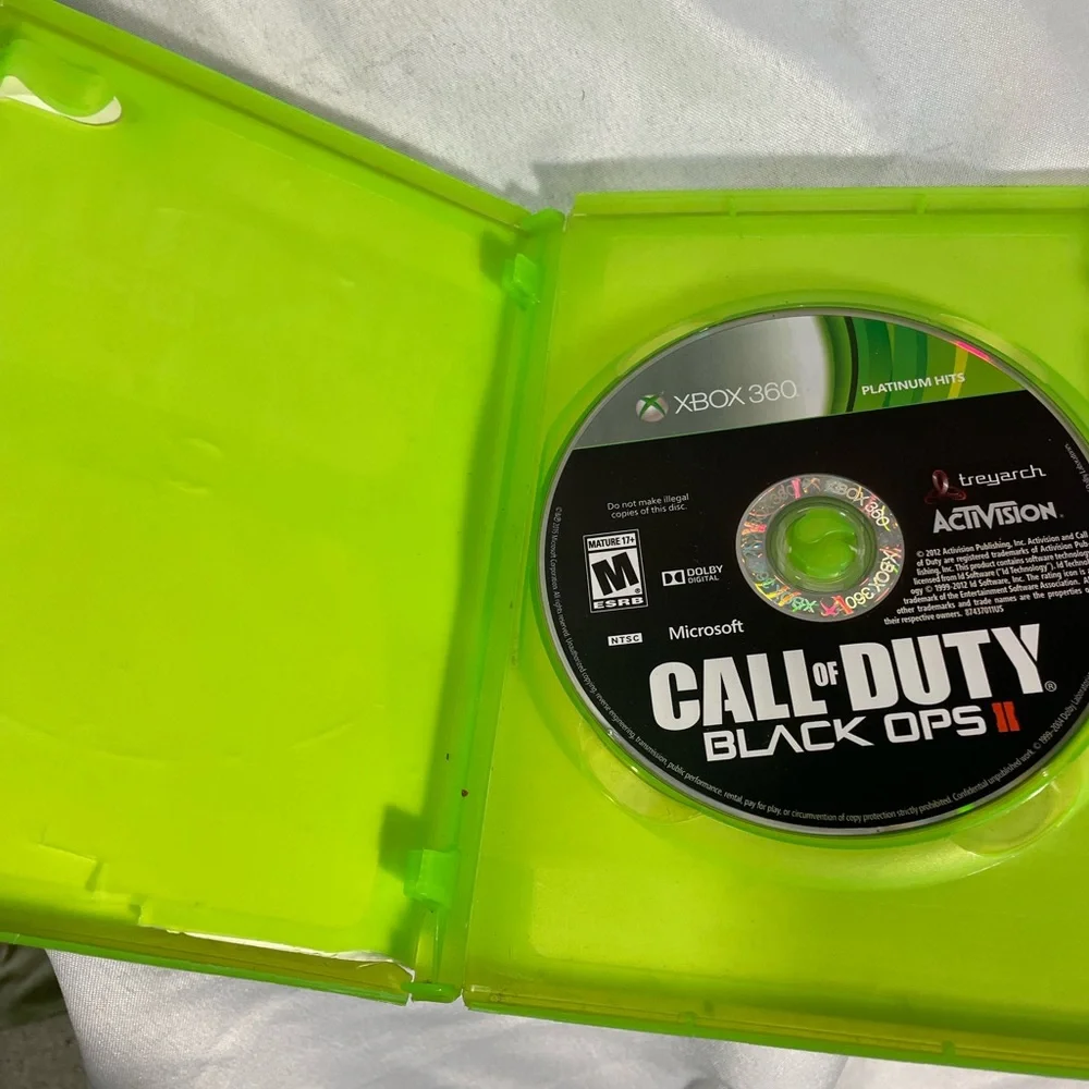 Microsoft Xbox 360 Call of Duty: Black Ops II - Black & Green